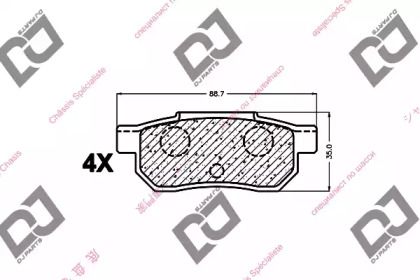 DJ PARTS BP1215